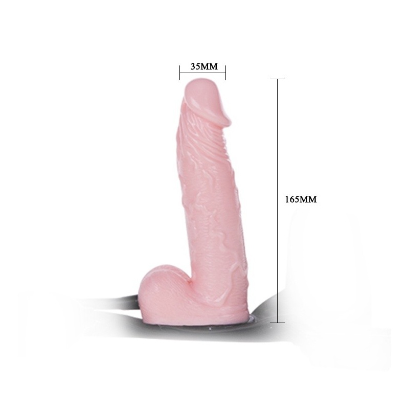 Strap-on BW-022037 nadmuchiwany do średnicy 7,6 cm z regulowanym pasem - 6