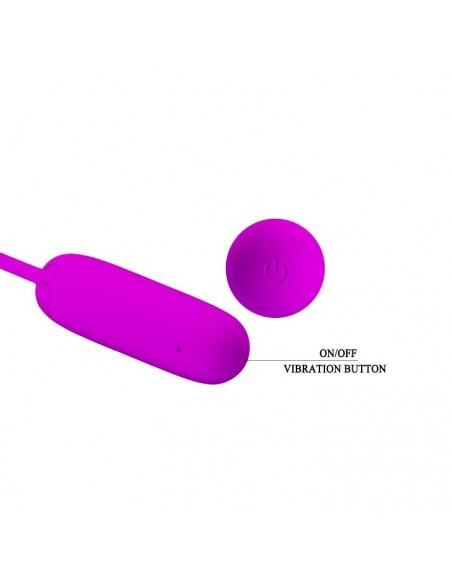 Jajeczko wibrujące Pretty Love - Joyce 12 Funkcji Fioletowy - Kulki Gejszy i Jajeczka Wibrujące - 6