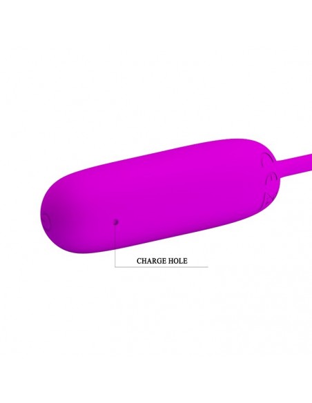 Jajeczko wibrujące Pretty Love - Joyce 12 Funkcji Fioletowy - Kulki Gejszy i Jajeczka Wibrujące - 7