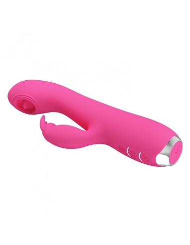 Wibrator królik - RACHEL 3 fale impulsu 12 Funkcji wibracji Pink - Wibratory Króliczki - 3
