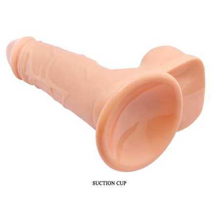 Dildo Barbara Genie z funkcją wibracji i rotacji, 14,5 cm - 4