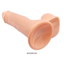 Dildo Barbara Genie z funkcją wibracji i rotacji, 14,5 cm - 4