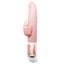 Wibrator króliczek Hot Butterfly — 12 funkcji wibracji, 4 tryby obrotu, podgrzewanie do 48°C, USB, wymiary opakowania 270 × 95 × - 3