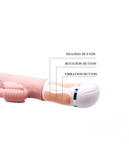 Wibrator króliczek Baile - Hot Butterfly 12 Functions Of Vibration Heating - Wibratory Króliczki - 5