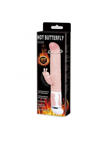 Wibrator króliczek Baile - Hot Butterfly 12 Functions Of Vibration Heating - Wibratory Króliczki - 7