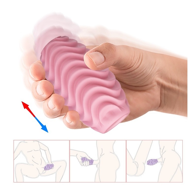 Passionate Double-Sided Egg - masturbator dwustronny 8,6 x 4,6 cm - 6