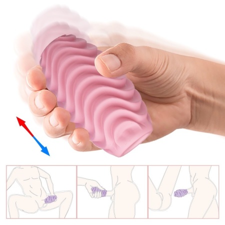Passionate Double-Sided Egg - masturbator dwustronny 8,6 x 4,6 cm - 6