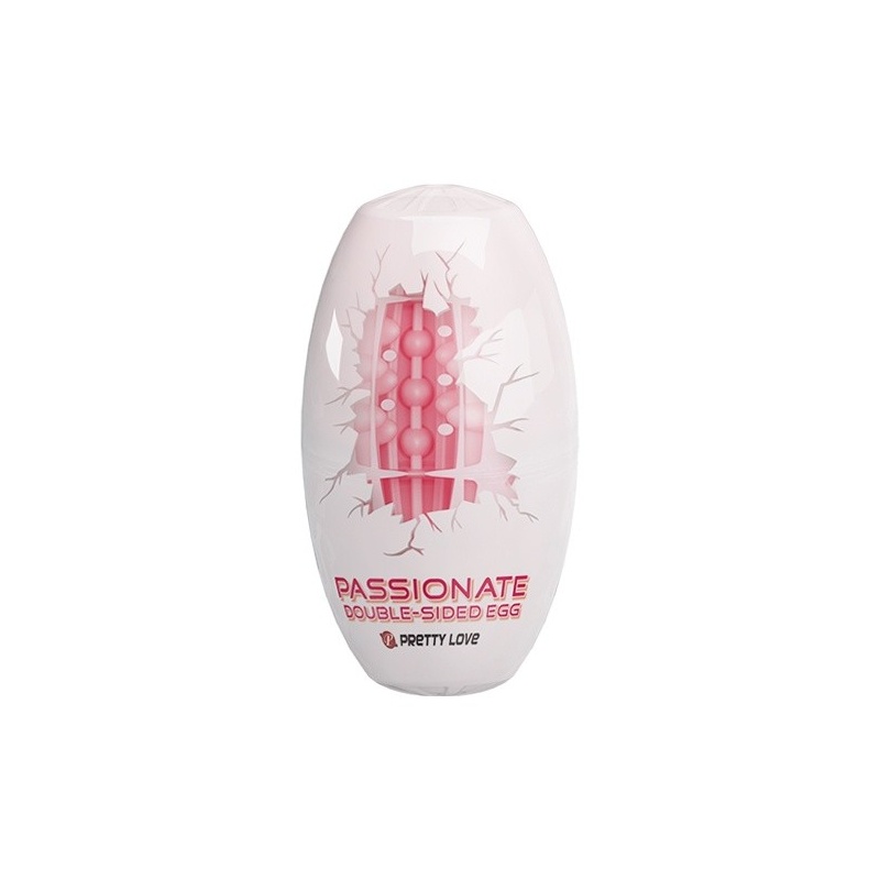 Passionate Double-Sided Egg - masturbator dwustronny 8,6 x 4,6 cm - 9