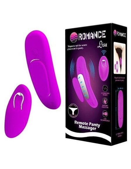 Magnetyczny Wibrator w Majteczkach dla Kobiet i Par - 12 Funkcji Wibracji - WIBRATORY DLA PAR - 2