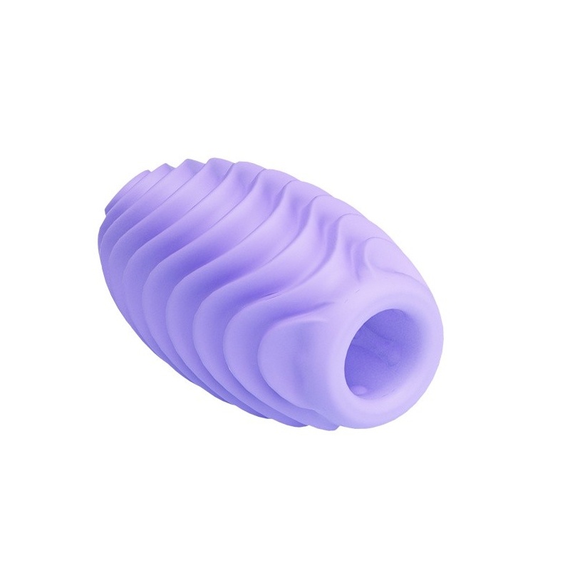 Masturbator jajko Romantic Double Sided Egg - dwustronna tekstura, 8,6 cm - 2