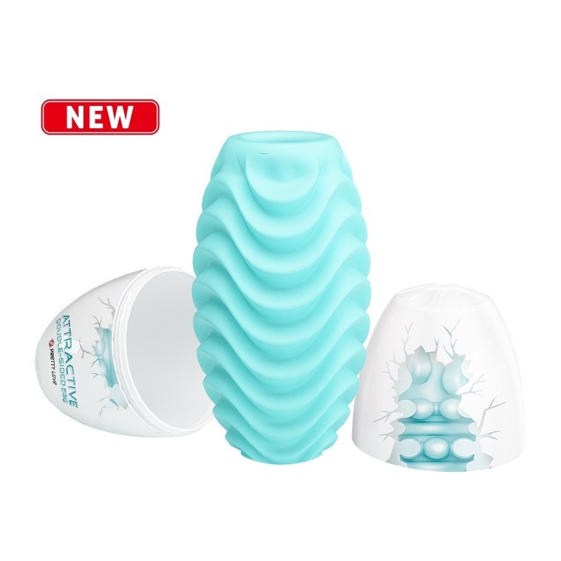 Jajko masturbacyjne Attractive Double Side Egg 8,6 cm - 2