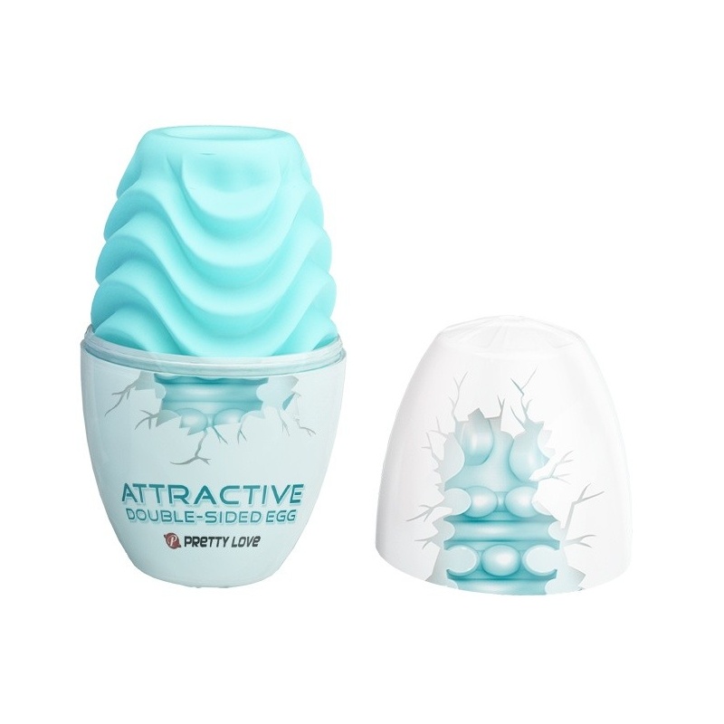 Jajko masturbacyjne Attractive Double Side Egg 8,6 cm - 3