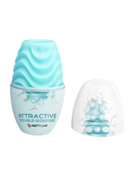 Masturbator Attractive Double Side Egg - Masturbatory i Sztuczne pochwy - 3