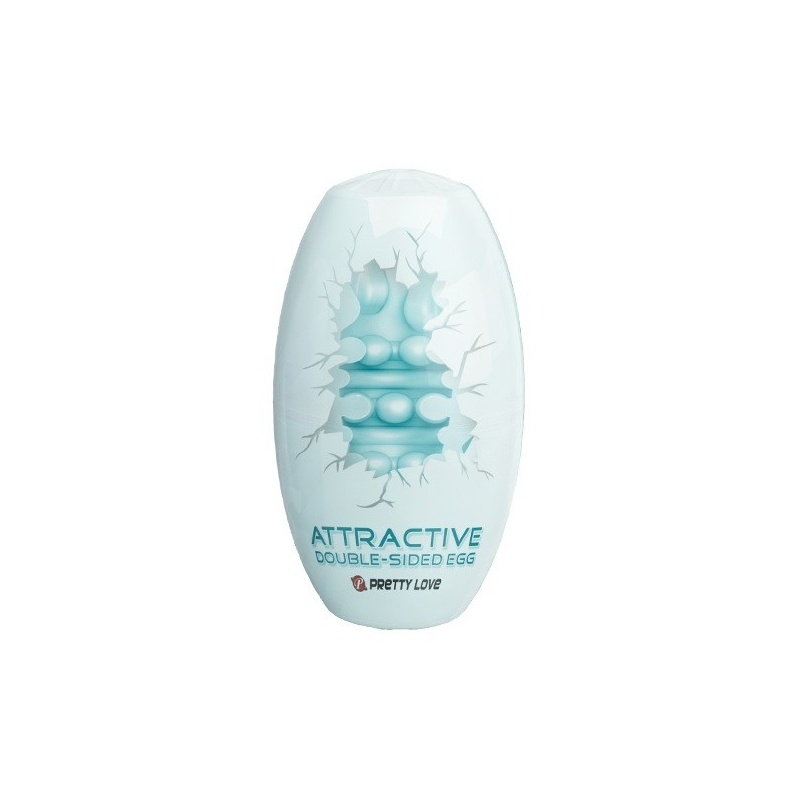 Jajko masturbacyjne Attractive Double Side Egg 8,6 cm - 9