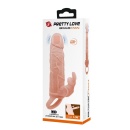 Nakładka na penisa Brave Man 10 Vibraton z wibracjami i przedłużeniem +5 cm - 8