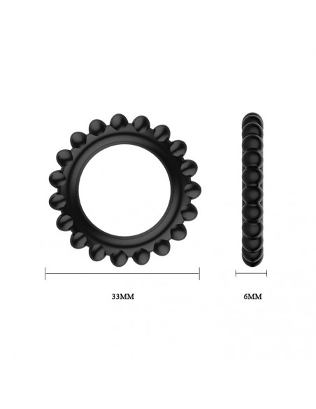 Zestaw pierścieni erekcyjnych Baile -Titan  Three Ring Set - Pierścienie erekcyjne niewibrujące - 5