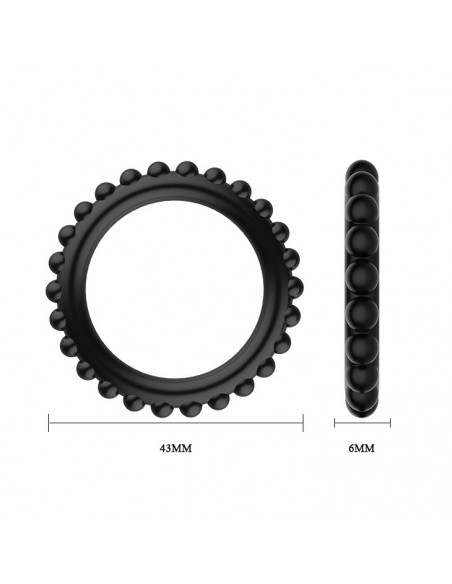 Zestaw pierścieni erekcyjnych Baile -Titan  Three Ring Set - Pierścienie erekcyjne niewibrujące - 7