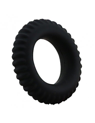 Pierścień erekcyjny Baile- Titan Cocck Ring Black - Pierścienie erekcyjne niewibrujące - 4