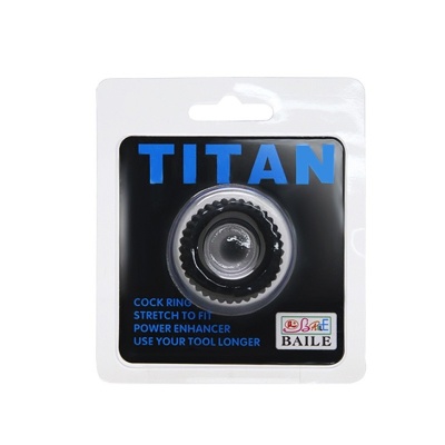Pierścień erekcyjny TITAN z wypustkami o średnicy wewnętrznej 4,5 cm - 1 2