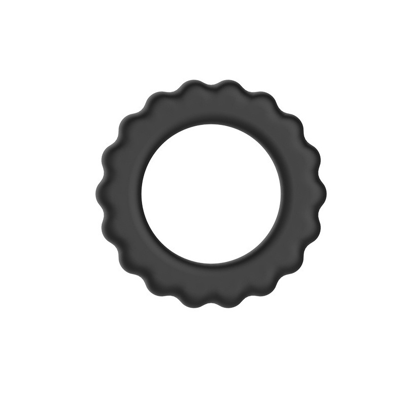 Silikonowy, elastyczny pierścień erekcyjny TiTAN RING 11,5 cm - 4