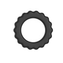 Silikonowy, elastyczny pierścień erekcyjny TiTAN RING 11,5 cm - 4