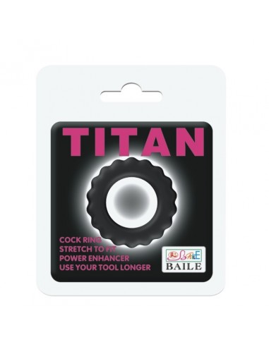 Pierścień erekcyjny Titan Cock Ring - Pierścienie erekcyjne niewibrujące - 6