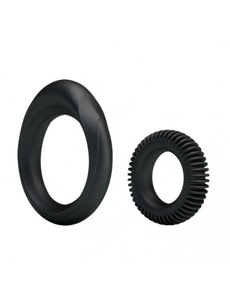 Zestaw pierścieni erekcyjnych Ring Manhood - Pierścienie erekcyjne niewibrujące - 3