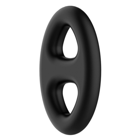Pierścień na penisa Super Soft Silicone - elastyczny, 11 × 7 cm - 1