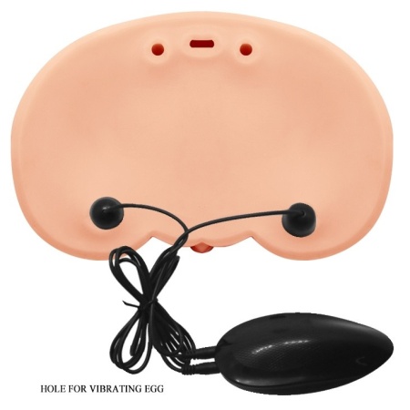 Realistyczny masturbator Judy Vibrating z wibracją i podwójnym kanałem, 23,5 × 16,5 × 9,5 cm - 4