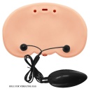 Realistyczny masturbator Judy Vibrating z wibracją i podwójnym kanałem, 23,5 × 16,5 × 9,5 cm - 4