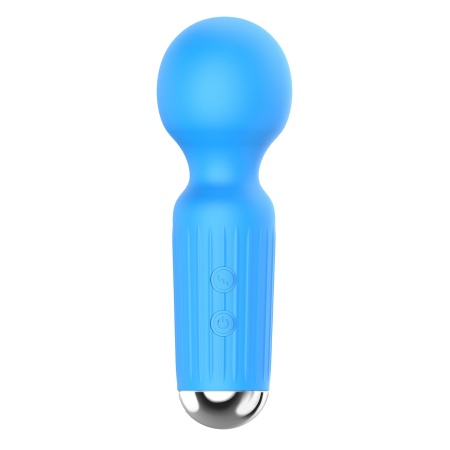 Stymulator Rechargeable Mini Masager USB 20 funkcji – niebieski - 1