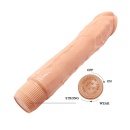 Wibrator Barbara Dybbuk 24 cm z realistyczną teksturą - 5