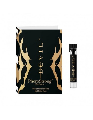 Feromony Męskie  Tester Pherostrong Devil For Men 1Ml - Feromony męskie - 1