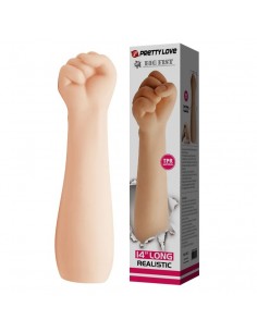 Dildo Gigant XXL PRETTY LOVE Big Fist 35,5 cm w kształcie pięści - Dilda giganty - 1 2