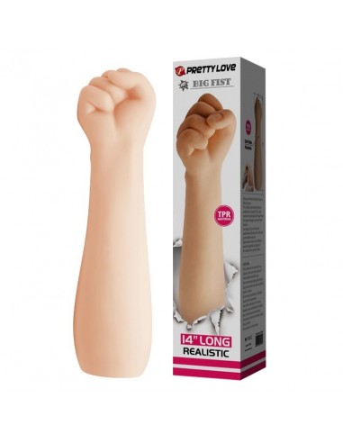 Dildo Gigant XXL PRETTY LOVE Big Fist 35,5 cm w kształcie pięści - Dilda giganty - 2