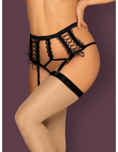 Pas Do Pończoch Bravelle Czarny - Pasy do pończoch i podwiązki - 5