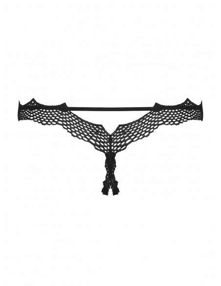 Bravelle Stringi Otwarte Czarne - Stringi - 8