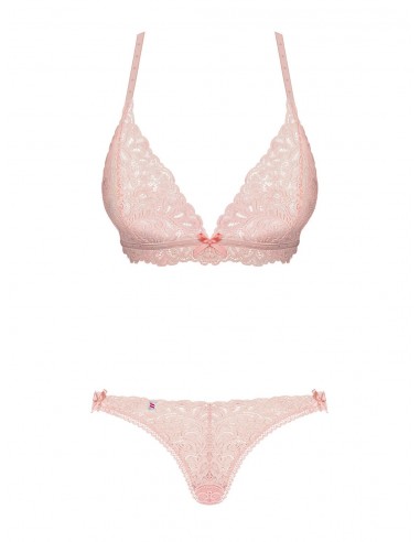 Komplet Bielizny Delicanta 2-Częściowy Różowy  S/M - Komplety bielizny erotycznej - 5