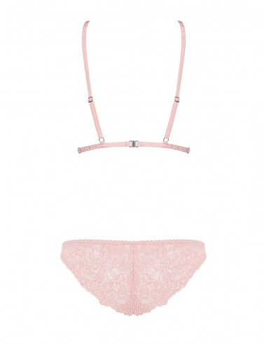Komplet Bielizny Delicanta 2-Częściowy Różowy  S/M - Komplety bielizny erotycznej - 6