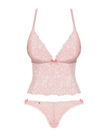 Komplet bielizny Delicanta Top I Figi Różowy  S/M - Komplety bielizny erotycznej - 5