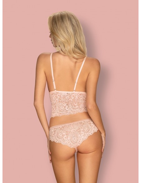 Komplet bielizny Delicanta Top I Figi Różowy L/Xl - Komplety bielizny erotycznej - 4