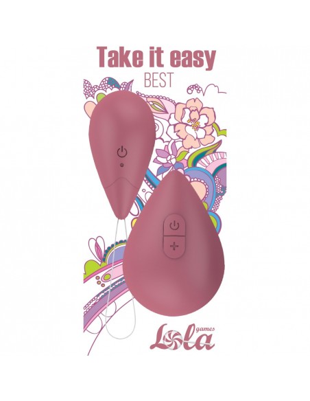 Jajeczko wibrujące Take It Easy Best Pink - Wibratory Jajeczka - 1