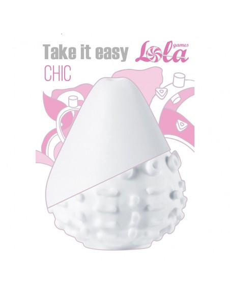 Masturbator Take It Easy Chic White Fleshlight - Masturbatory i Sztuczne pochwy - 1
