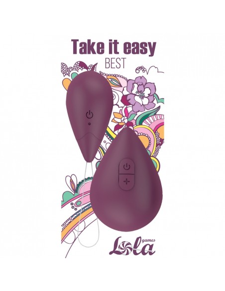 Jajeczko wibrujące Take It Easy Best Purple - Wibratory Jajeczka - 1