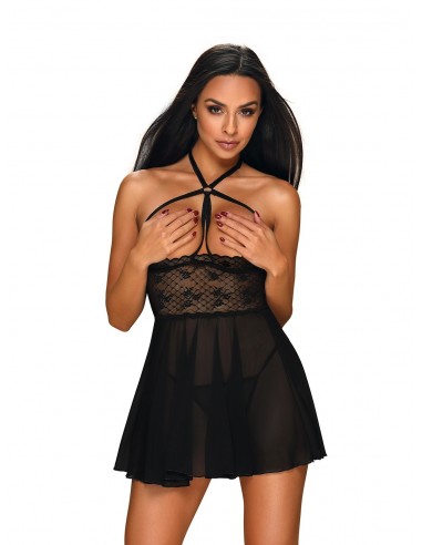 Bielizna nocna 840-Bab-1 Babydoll I Stringi L/Xl - Babydoll - 1