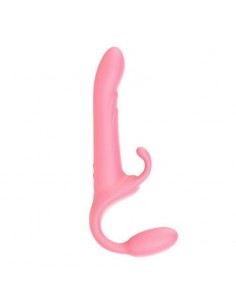 Strapon Bez Uprzęży Vibratore Third Joy - Strap-ony, dilda na pasku z wibracją - 1