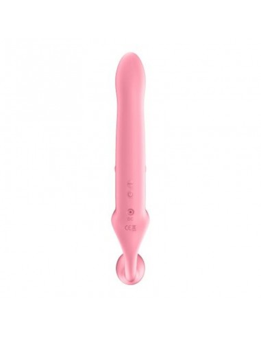 Strapon Bez Uprzęży Vibratore Third Joy - Strap-ony, dilda na pasku z wibracją - 5