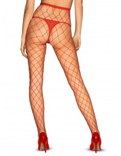 S812 Rajstopy Erotyczne Czerwone - Rajstopy - 1 2