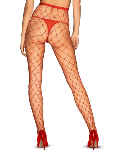S812 Rajstopy Erotyczne Czerwone - Rajstopy - 2
