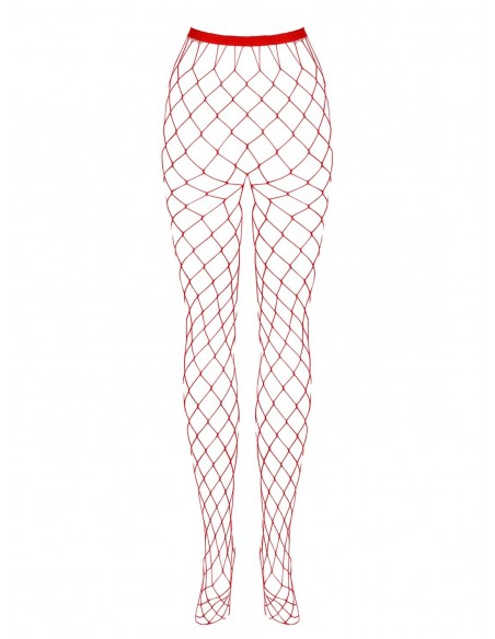 S812 Rajstopy Erotyczne Czerwone - Rajstopy - 5